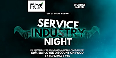 Primaire afbeelding van Service Industry Night