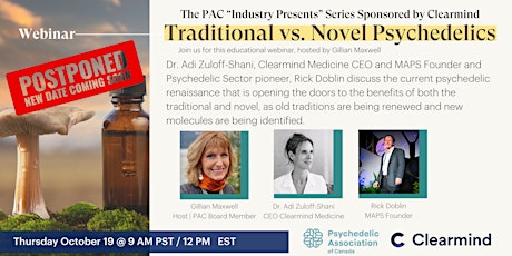 Traditional vs. Novel Psychedelics  **Scroll down for important information primary image