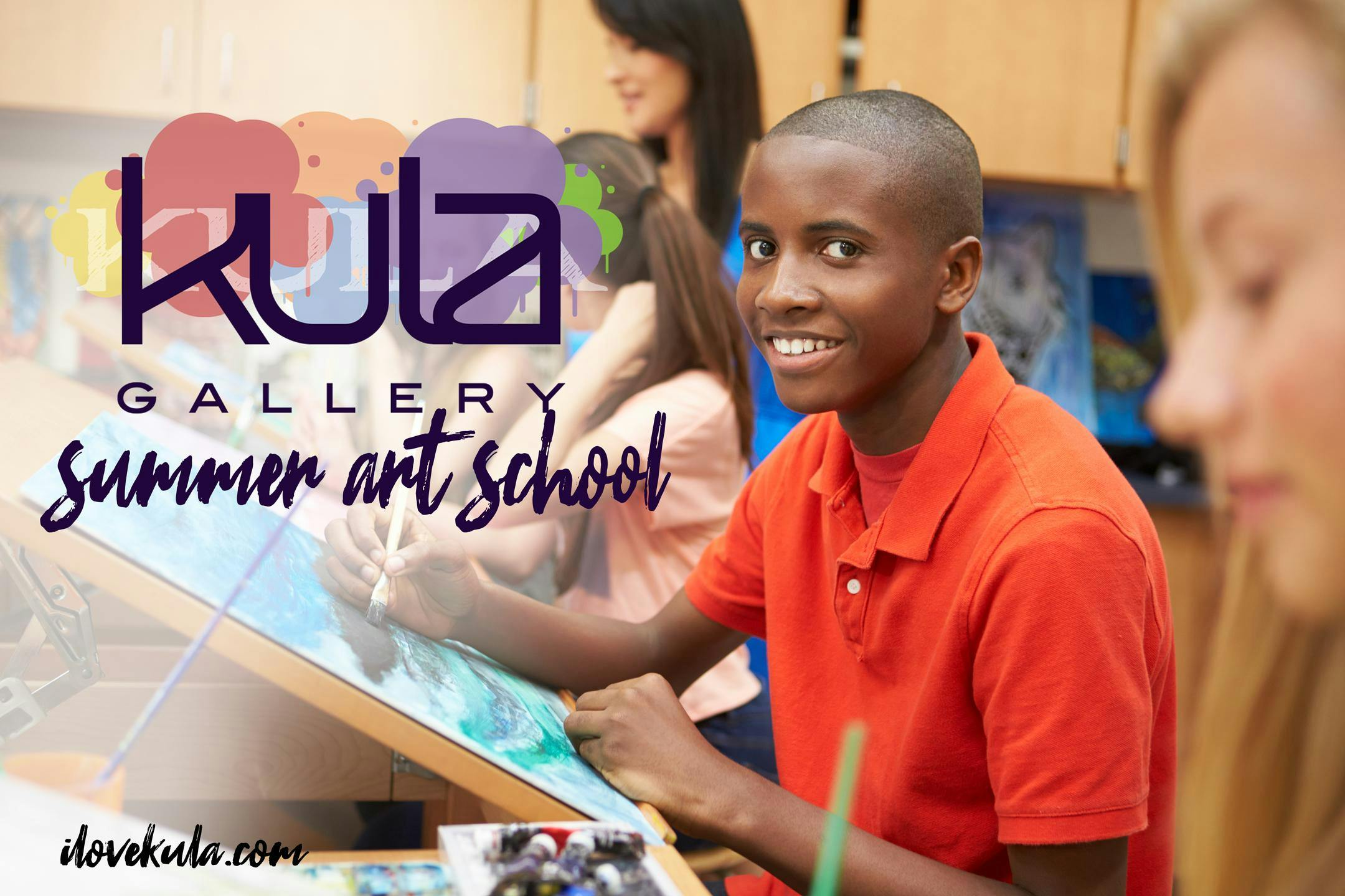 K.U.L.A. Gallery Summer Art School - Web Design/WordPress