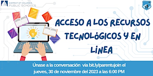 Immagine principale di Acceso a los Recursos Tecnológicos y En Línea  (sesión en español) 