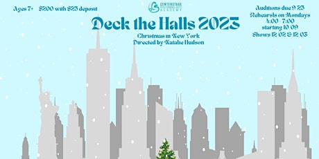 SATURDAY, DECEMBER, 2ND 2:00 PM - DECK THE HALLS 2023  primärbild