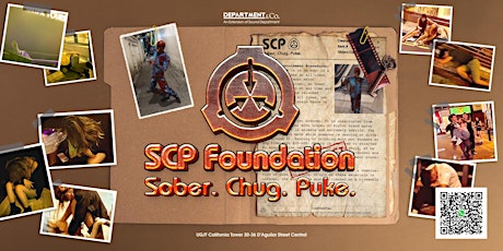 Image principale de Department & Co presents:  S.C.P. FOUNDATION | Halloween 2023(28 OCT)