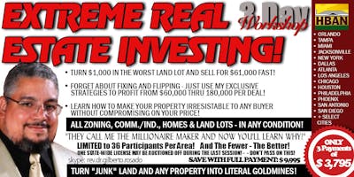Rochester Extreme Real Estate Investing (EREI) - 3 Day Seminar