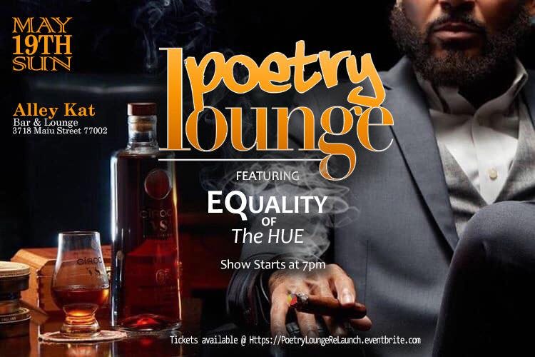 Poetry Lounge Sunday featuring EQuality at Alley Kat