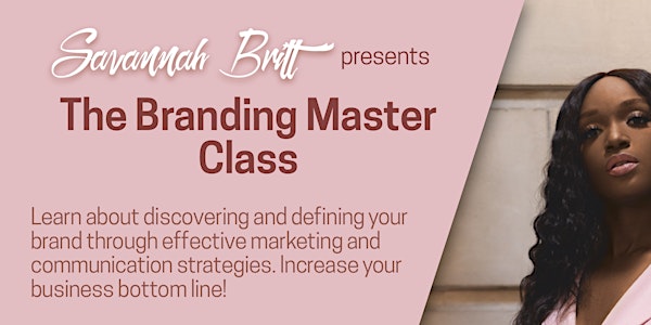 Savannah Britt's Branding Master Class
