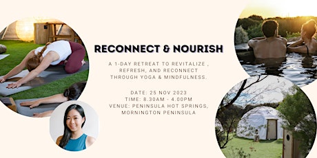 Reconnect & Nourish Day Retreat at Peninsula Hot Springs primary image