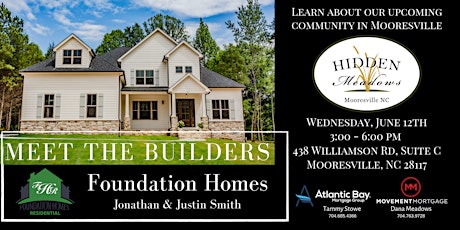 MEET THE BUILDERS - Foundation Homes primary image