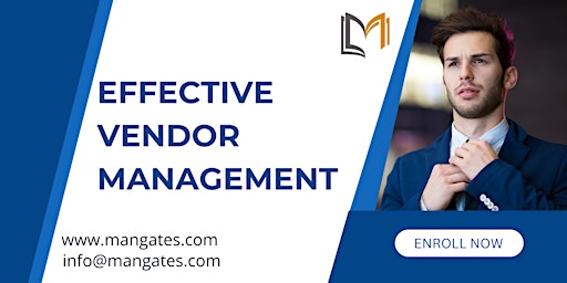 Effective Vendor Management 1 Day Training in Morristown, NJ primary image