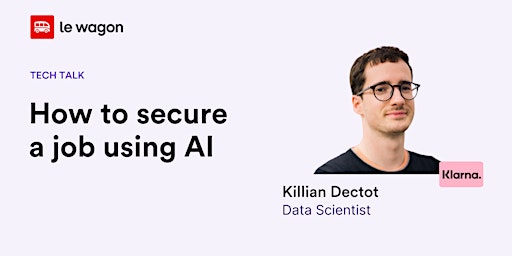 Imagem principal do evento Tech Talk: How to secure a job using AI