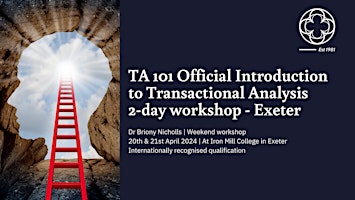 Primaire afbeelding van TA 101 Official Introduction to Transactional Analysis in Exeter