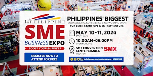 14th Philippine SME Business Expo 2024  primärbild