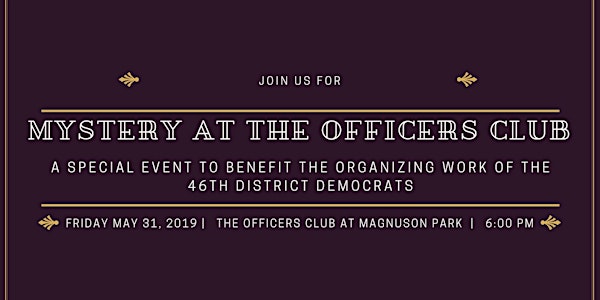 "Mystery at the Officers Club"  - A Democratic Fundraiser