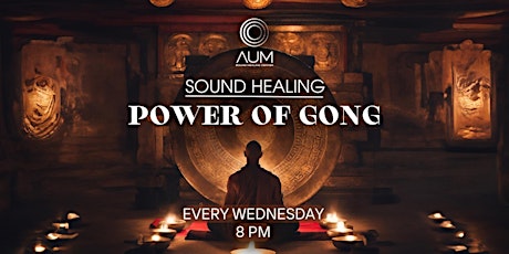 Hauptbild für THE POWER OF GONG Sound Healing with 2 Masters [Koh Phangan]