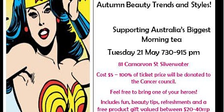Celebrate YOU & YOUR HEROES Autumn Beauty trends night primary image