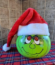 Grinch Gourd Painting primary image