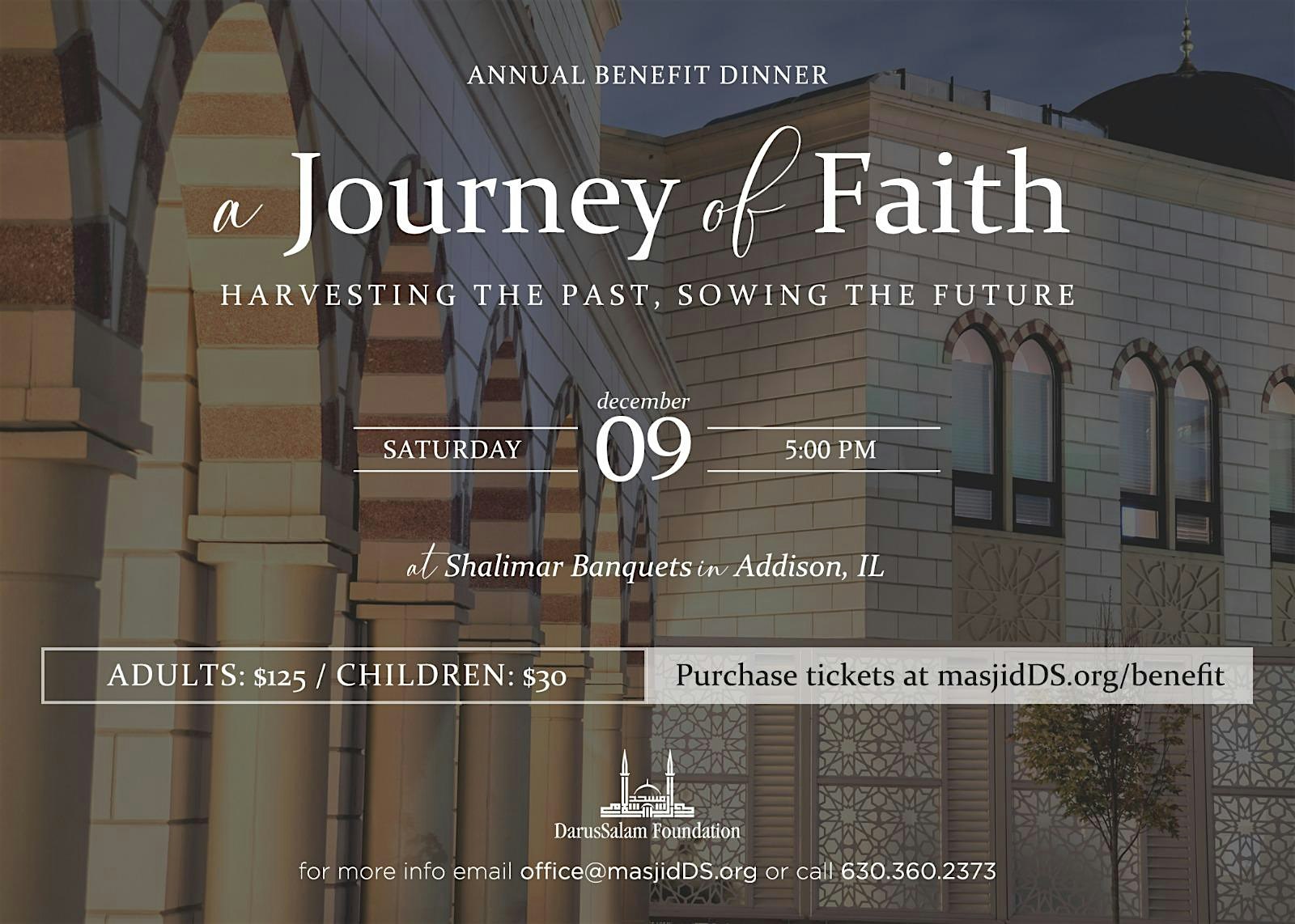 A Journey of Faith: Harvesting the Past, Sowing the Future