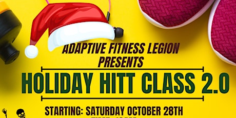 AFL presents...HOLIDAY HIIT 2.0! $0 primary image