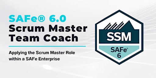 Primaire afbeelding van SAFe Scrum Master SAFe 6.0 + SSM Certification | Europe