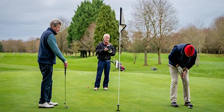 Parkinson's taster golf session and  carer cuppa and chat time. primary image