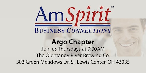 Imagem principal de AmSpirit Argo chapter business networking meeting - Lewis Center