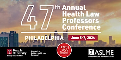 Imagem principal do evento 2024 Health Law Professors Conference