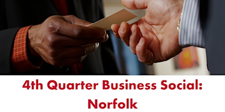 Imagen principal de 4th Quarter Business Social: Norfolk