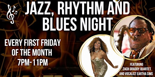 Imagen principal de 1st Friday's Jazz,  Rhythm and Blues