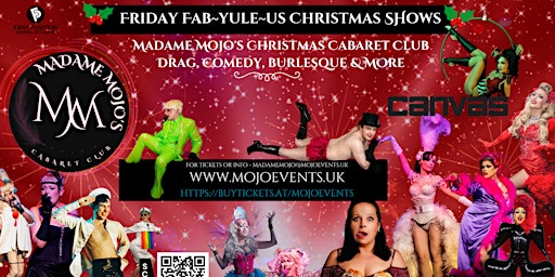 Imagen principal de Madame Mojos Christmas Cabaret Club... WIGS IN BLANKETS!