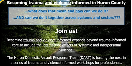Leadership from a Trauma and Violence Informed Perspective primary image