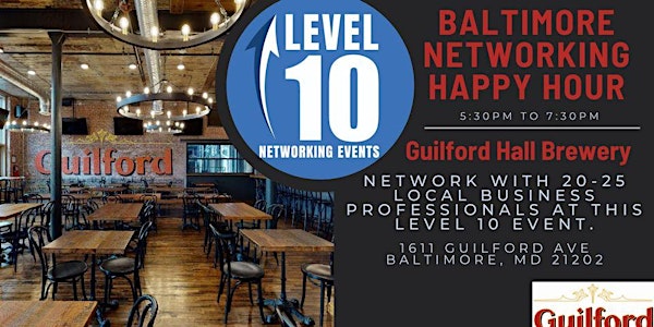 Baltimore Networking Happy Hour Event