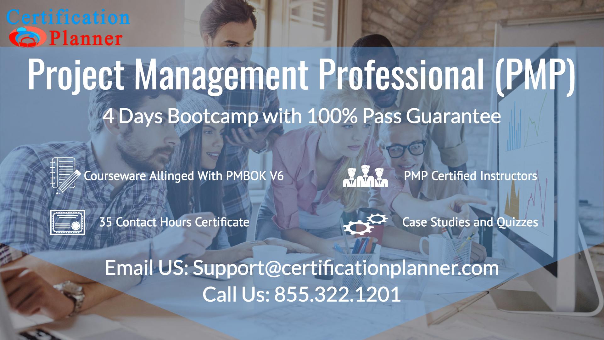 Project Management Professional (PMP) 4-days Classroom in Palo Alto
