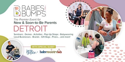 Imagem principal do evento Babies & Bumps Detroit 2024