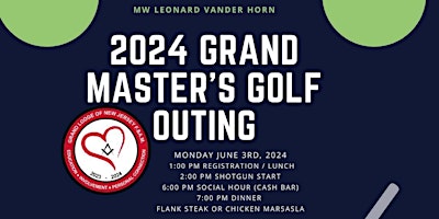 Grand Masters Golf Outing 2024 primary image