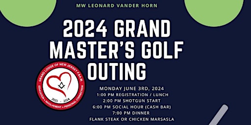 Hauptbild für Grand Masters Golf Outing 2024