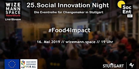 Hauptbild für 25. Social Innovation Night Stuttgart #SocInnSTR