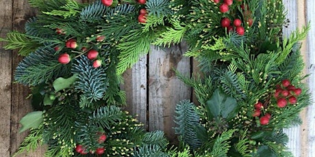 Hauptbild für Fresh Holiday Wreath Workshop -Pine Lane Nursery