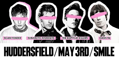 Hauptbild für The Killers Tribute Band - May 3rd 2024 - Smile Bar and Venue