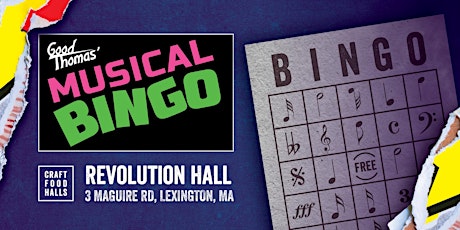 Good Thomas Musical Bingo - Craft Food Halls Revolution Hall