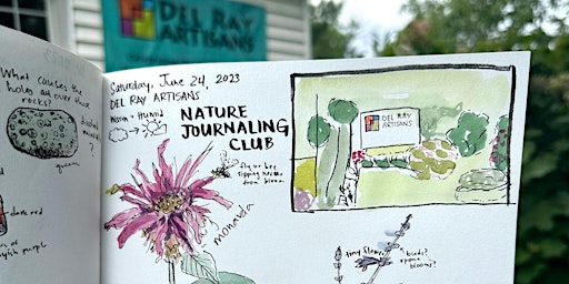 Image principale de Nature Journaling Club 2024