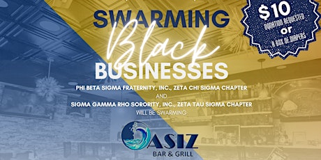 Imagen principal de Swarming Black Businesses - OASIZ Bar & Grill