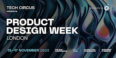 Primaire afbeelding van Product Design Week London - 2024