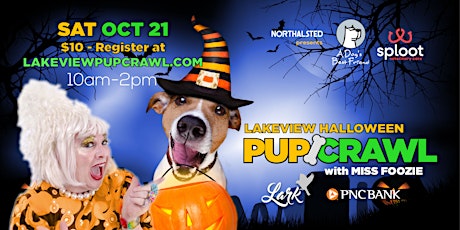 Lakeview Halloween Pup Crawl 2023 primary image