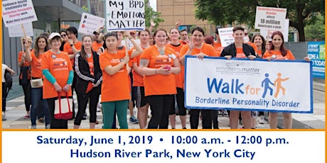 2nd Annual Walk for Borderline Personality Disorder in NYC primary image