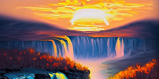 Glow In The Dark Paint Night  & Chit Chat: The Victoria Falls -FREE parking primary image