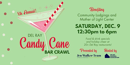 8th Annual Del Ray Candy Cane Bar Crawl primary image