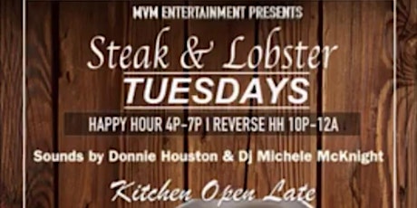 SILENT TRAP PARTY: STEAK & LOBSTER TUESDAYS! primary image