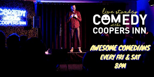 Imagem principal do evento Comedy At The Coopers Inn-