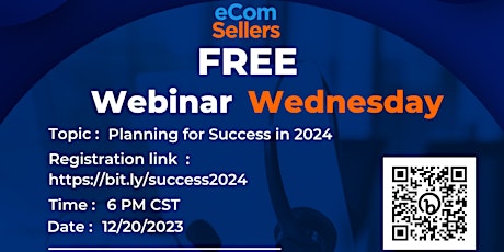 Planning for Success in 2024 - Free Webinar primary image