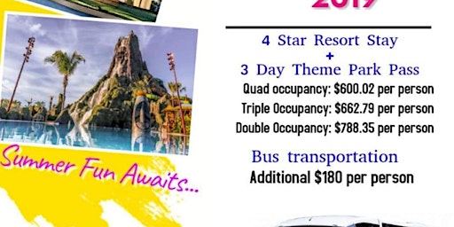 Primaire afbeelding van Norfolk Bus Trip to Universal Studios Orlando 