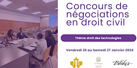 Image principale de Concours de négociation en droit civil